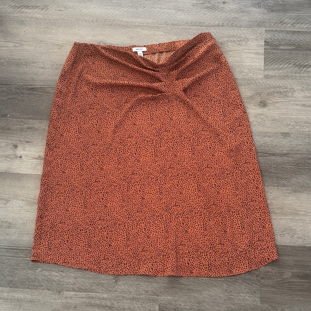 Donated *Nine West Terracotta Speckled Skirt